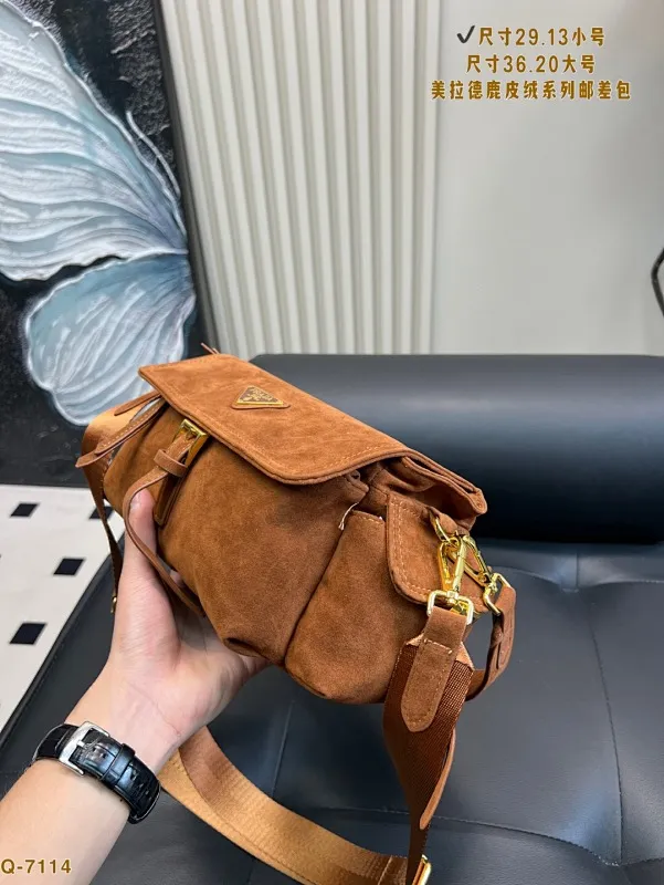 All Categories Official Website "Brand Women's Bags" Women's Bags 💙 PRADA 2025 New Prada Crossbody Bag