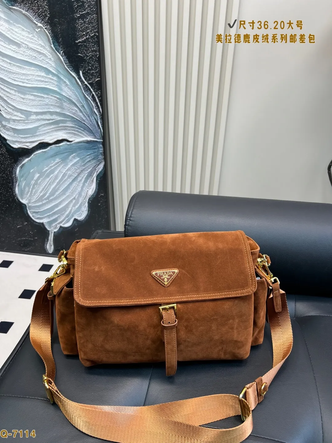 All Categories Official Website "Brand Women's Bags" Women's Bags 💙 PRADA 2025 New Prada Crossbody Bag
