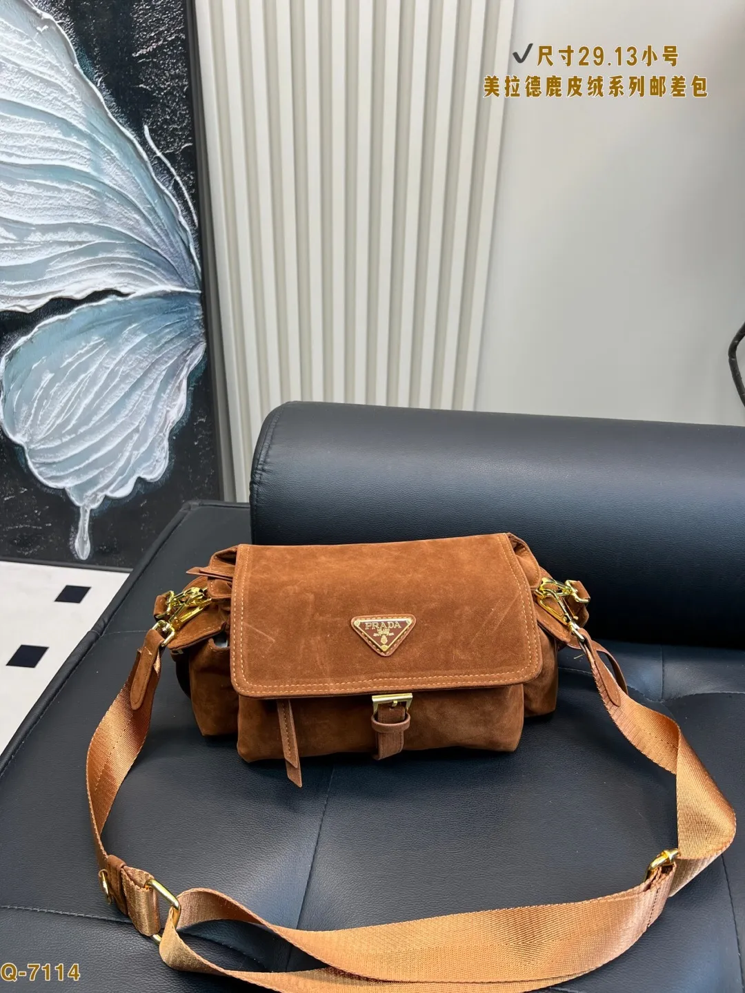 All Categories Official Website "Brand Women's Bags" Women's Bags 💙 PRADA 2025 New Prada Crossbody Bag