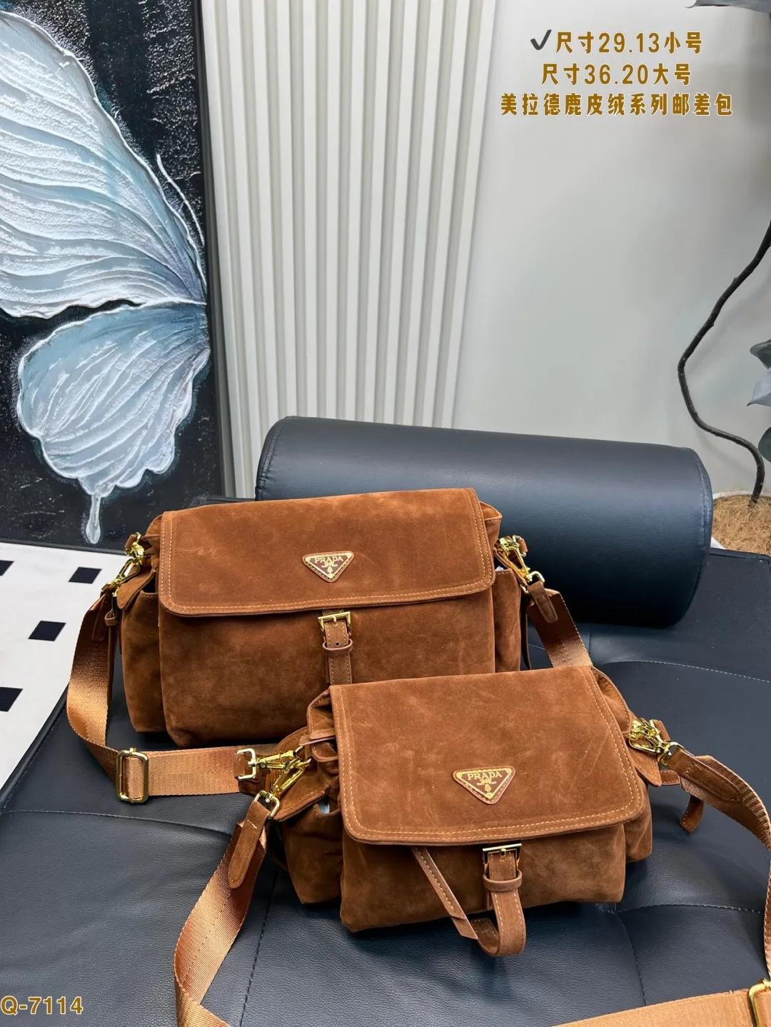 All Categories Official Website "Brand Women's Bags" Women's Bags 💙 PRADA 2025 New Prada Crossbody Bag