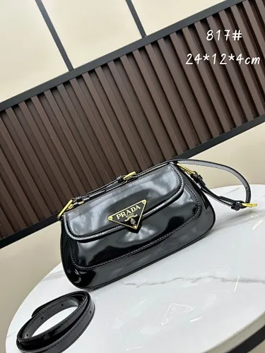 All Categories Official Website "Brand Women's Bags" Women's Bags 💙 PRADA 2025 New PRADA Baguette Underarm Bag