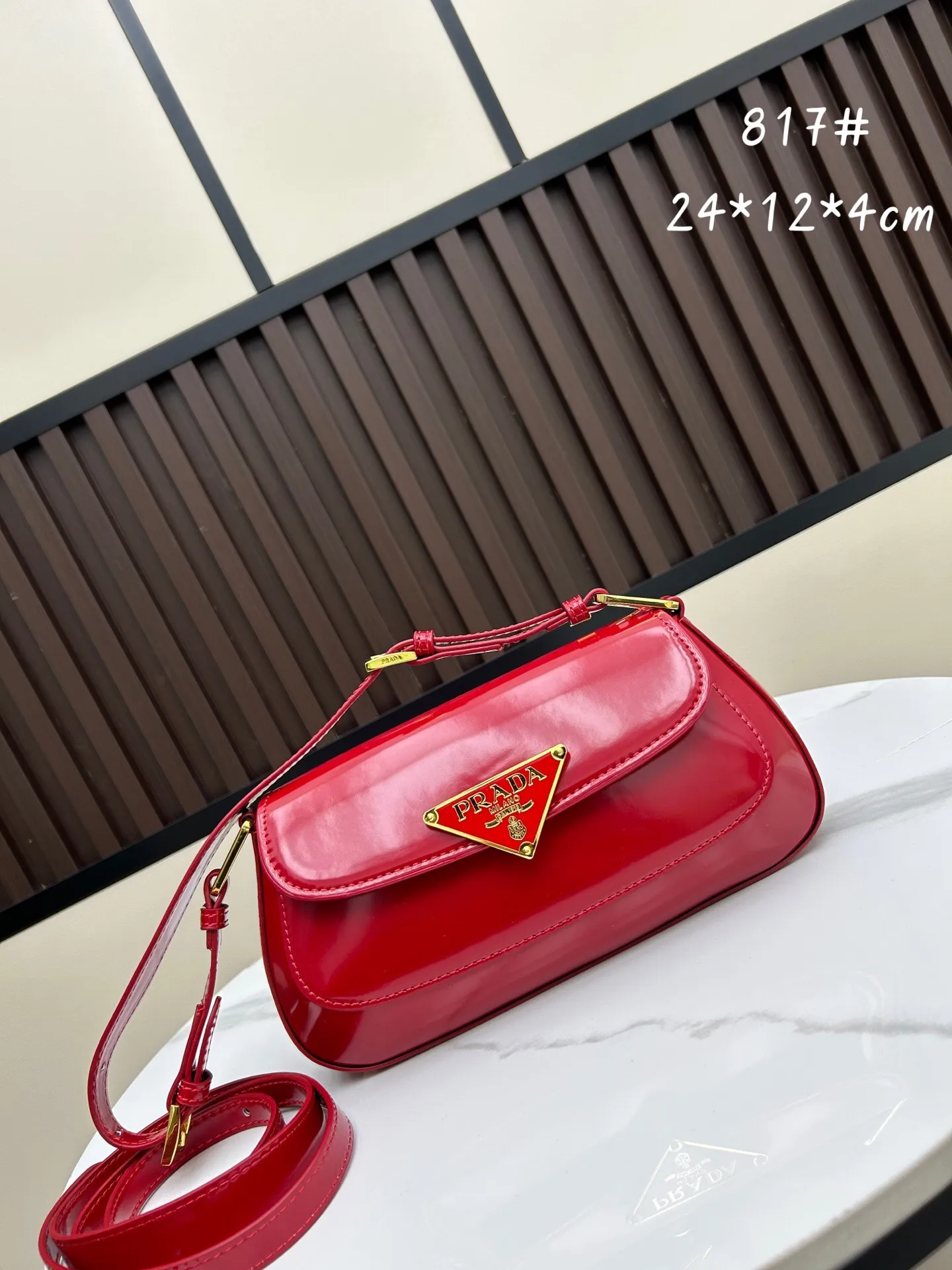 All Categories Official Website "Brand Women's Bags" Women's Bags 💙 PRADA 2025 New PRADA Baguette Underarm Bag