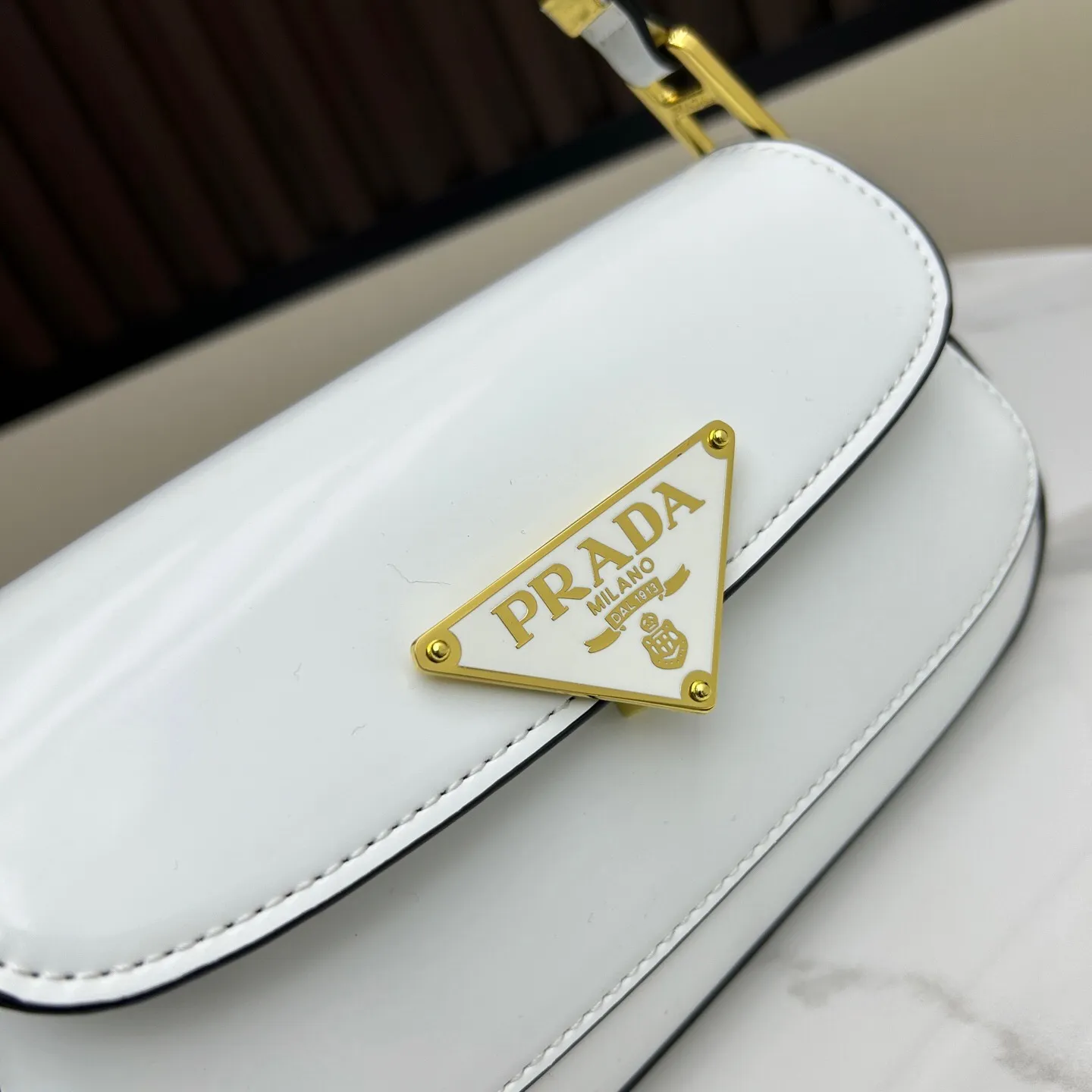 All Categories Official Website "Brand Women's Bags" Women's Bags 💙 PRADA 2025 New PRADA Baguette Underarm Bag