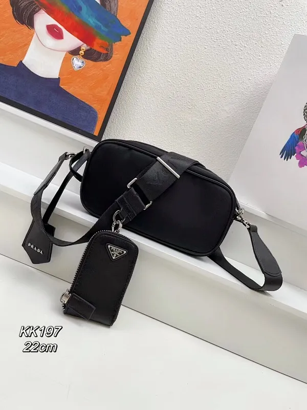 All Categories Official Website "Brand Women's Bags" Women's Bags 💙 PRADA 2024 Latest Prada Crossbody Bag