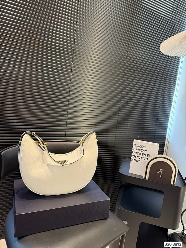 All Categories Official Website "Brand Women's Bags" Women's Bags 💙 PRADA 2025 New Prada Underarm Bag