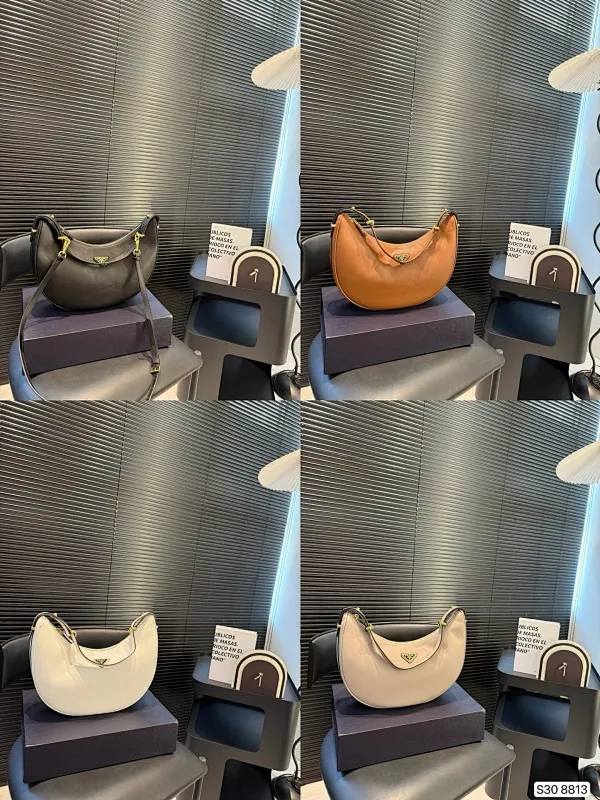 All Categories Official Website "Brand Women's Bags" Women's Bags 💙 PRADA 2025 New Prada Underarm Bag