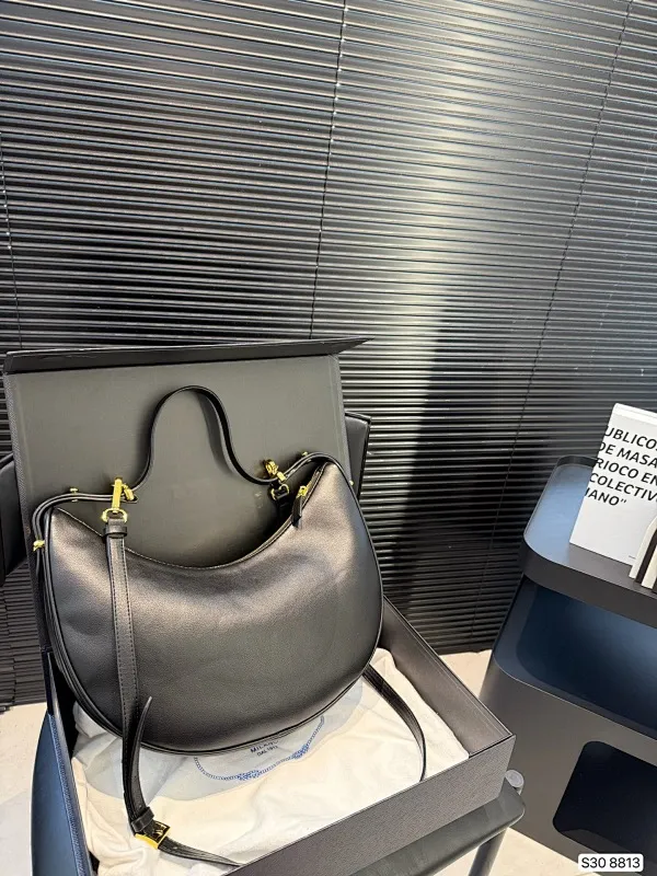 All Categories Official Website "Brand Women's Bags" Women's Bags 💙 PRADA 2025 New Prada Underarm Bag