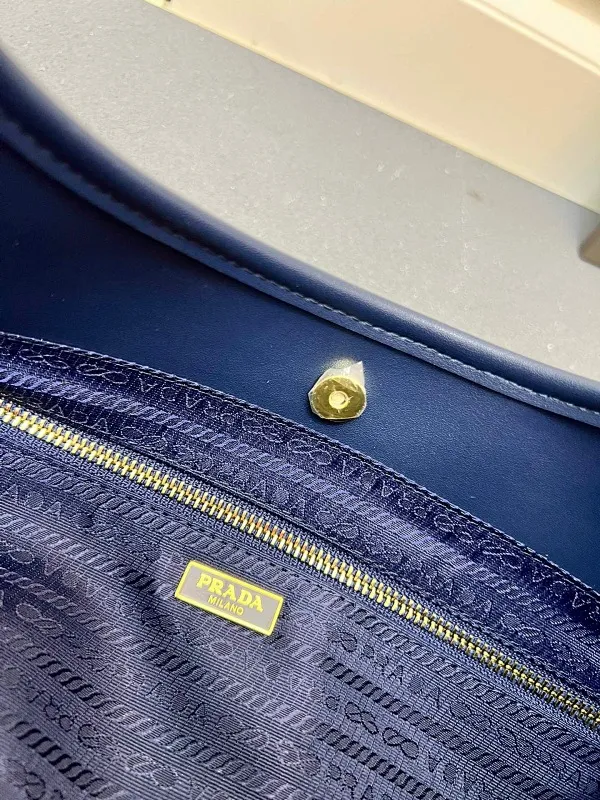 All Categories Official Website "Brand Women's Bags" Women's Bags 💙 PRADA 2025 New Prada Underarm Bag