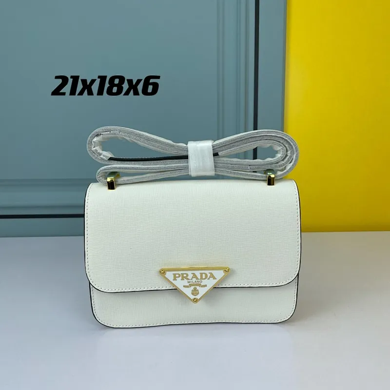 All Categories Official Website "Brand Women's Bags" Women's Bags 💙 PRADA 2022 Official New Prada Imported Cross Pattern Cowhide Crossbody Bag Wholesale 58001900 High Quality Size: 22-16-6CM