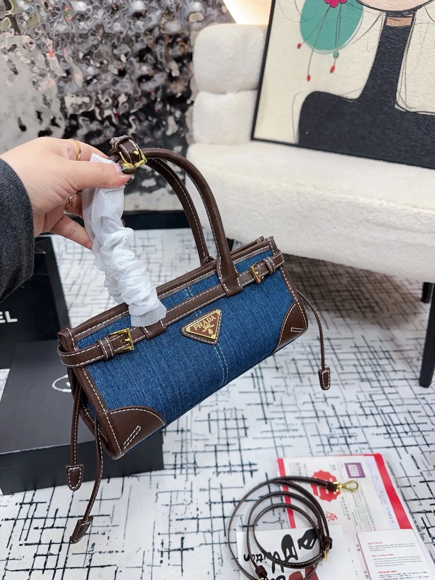 All Categories Official Website "Brand Women's Bags" Women's Bags 💙 PRADA 2025 New Prada Handbags