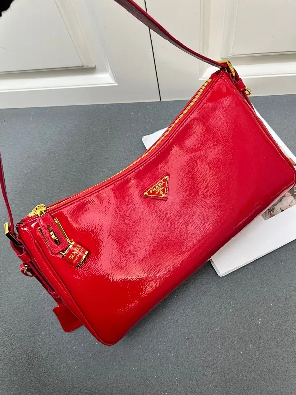 All Categories Official Website "Brand Women's Bags" Women's Bags 💙 PRADA 2025 New Prada Underarm Bag