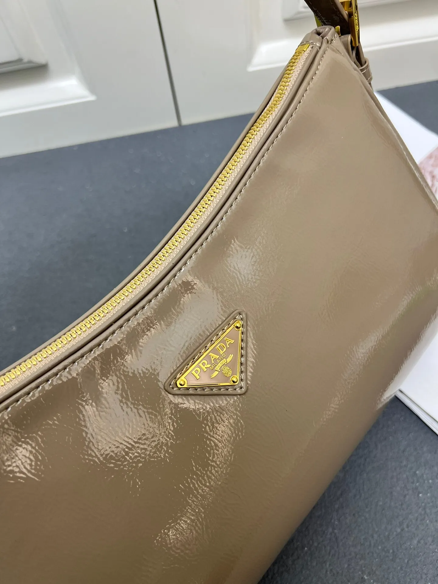 All Categories Official Website "Brand Women's Bags" Women's Bags 💙 PRADA 2025 New Prada Underarm Bag