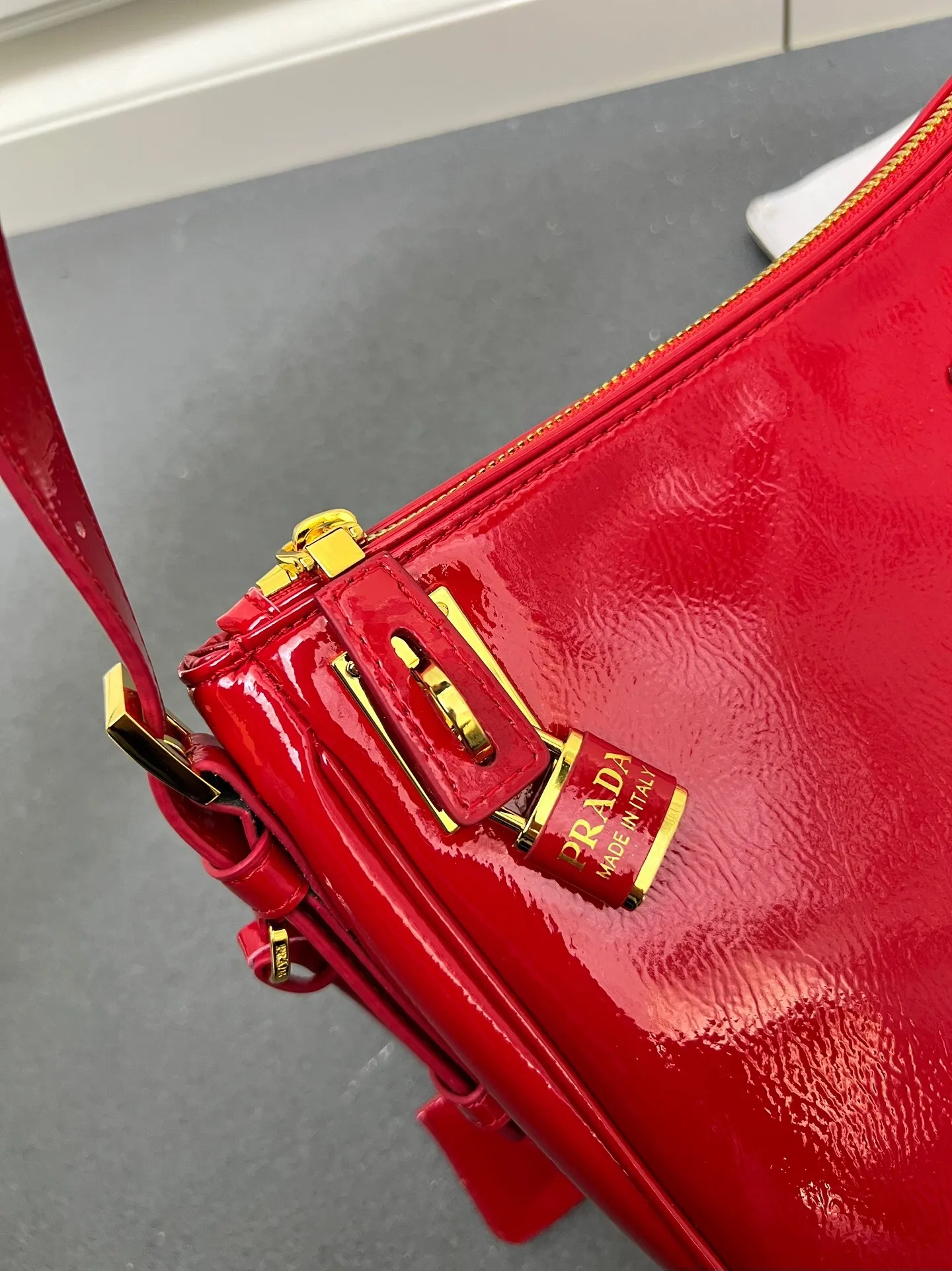 All Categories Official Website "Brand Women's Bags" Women's Bags 💙 PRADA 2025 New Prada Underarm Bag