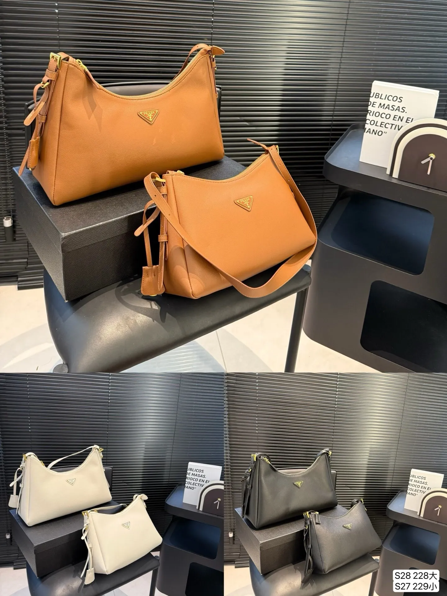 All Categories Official Website "Brand Women's Bags" Women's Bags 💙 PRADA 2025 New Prada Underarm Bag