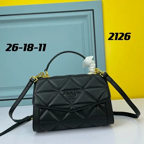 All categories Official website "Brand Women's Bags" Women's Bags 💙 PRADA replica PRADA, fine imitation PRADA bags, PRADA shoulder bags, 2023 official latest version PRADA cowhide crossbody bag, bag factory, original material, size: 26-18-11CM