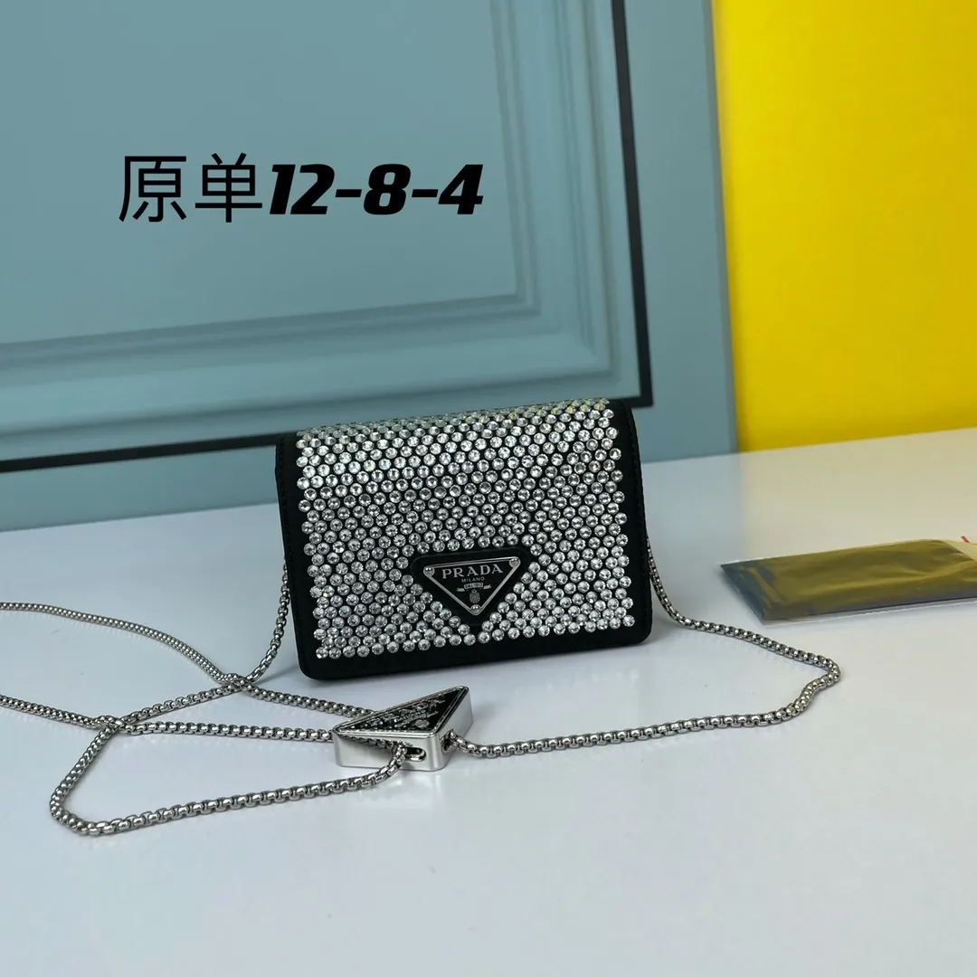 All categories Official website "Brand Women's Bags" Women's Bags 💙 PRADA 2022 Official New Prada Crossbody Bag Wholesale 58003400 High Quality Size: 11.5-8CM