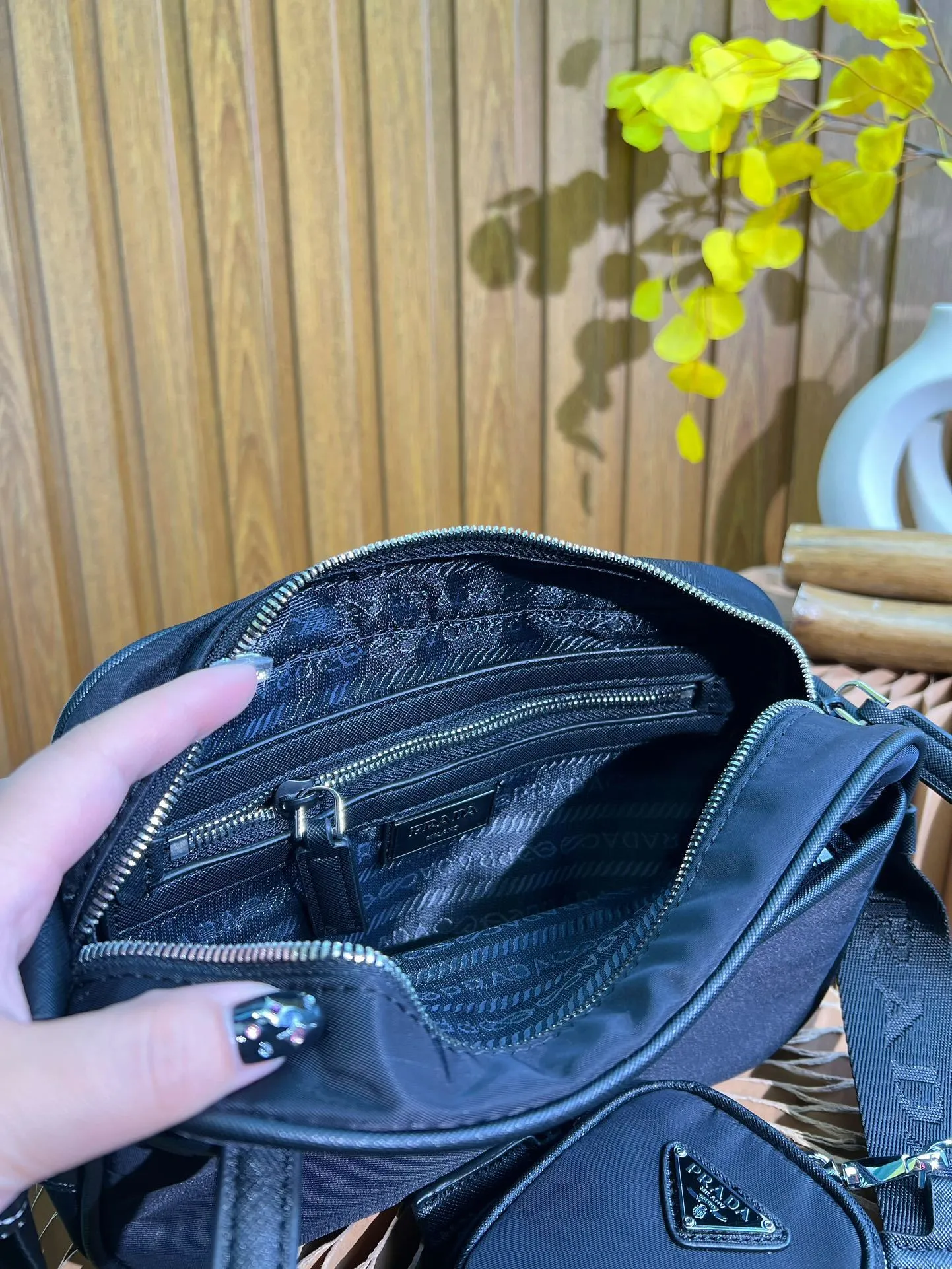 All Categories Official Website "Brand Women's Bags" Women's Bags 💙 PRADA 2023 latest version Prada camera bag
