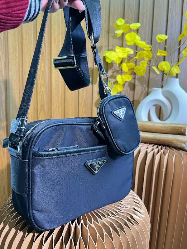 All Categories Official Website "Brand Women's Bags" Women's Bags 💙 PRADA 2023 latest version Prada camera bag