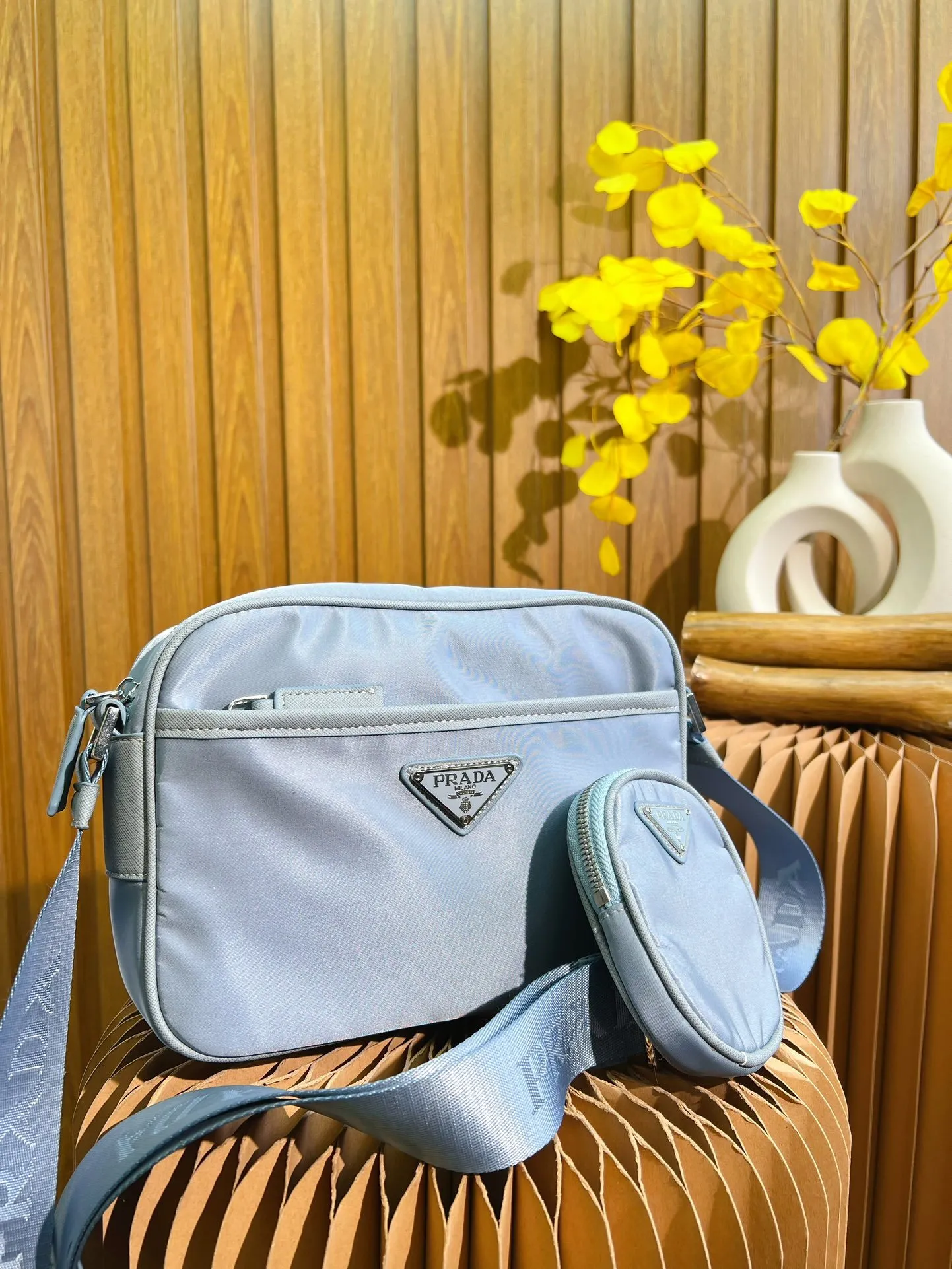 All Categories Official Website "Brand Women's Bags" Women's Bags 💙 PRADA 2023 latest version Prada camera bag