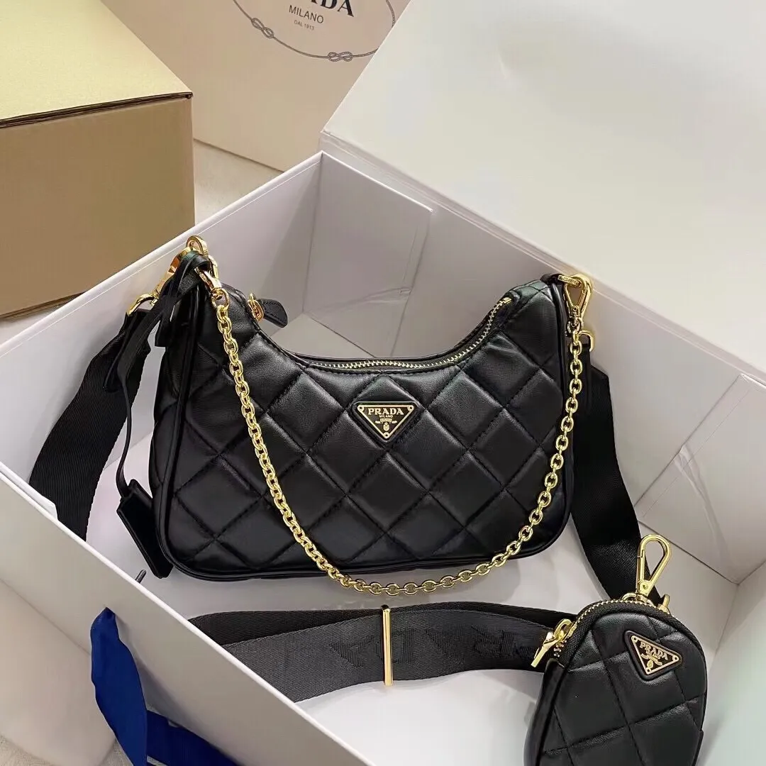 All Categories Official Website "Brand Women's Bags" Women's Bags 💙 PRADA 2024 Latest Prada Crossbody Bag