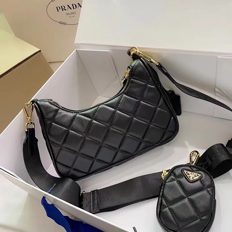 All Categories Official Website "Brand Women's Bags" Women's Bags 💙 PRADA 2024 Latest Prada Crossbody Bag