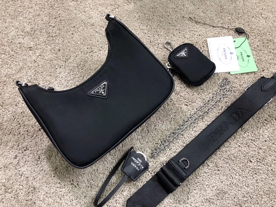 All Categories Official Website "Brand Women's Bags" Women's Bags 💙 PRADA 2024 Latest Prada Crossbody Bag