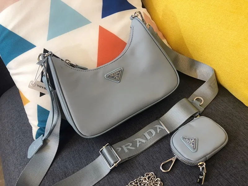 All Categories Official Website "Brand Women's Bags" Women's Bags 💙 PRADA 2024 Latest Prada Crossbody Bag