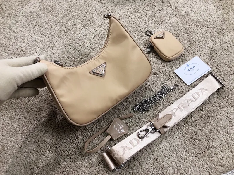 All Categories Official Website "Brand Women's Bags" Women's Bags 💙 PRADA 2024 Latest Prada Crossbody Bag
