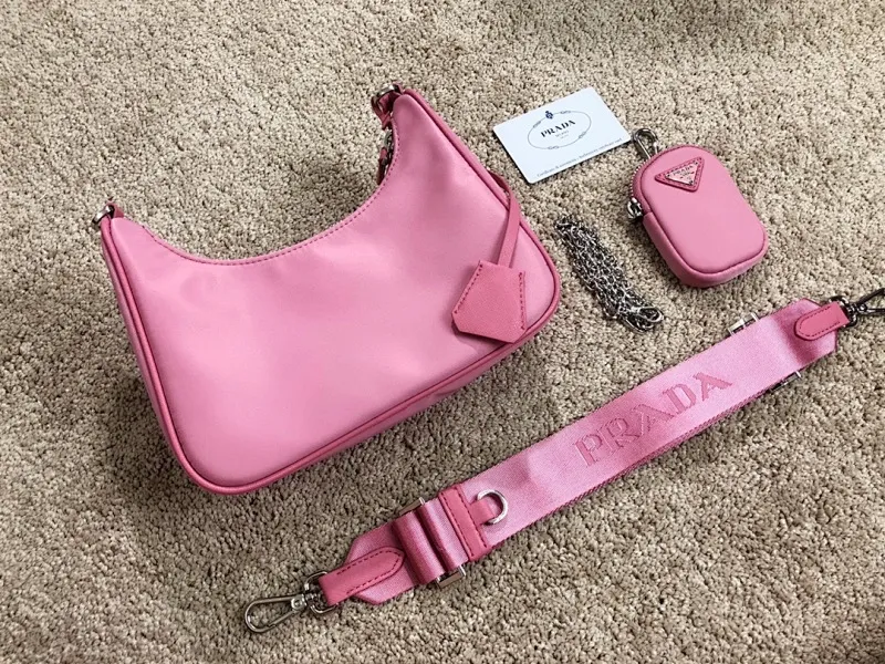 All Categories Official Website "Brand Women's Bags" Women's Bags 💙 PRADA 2024 Latest Prada Crossbody Bag