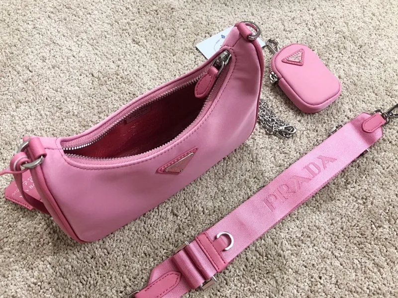 All Categories Official Website "Brand Women's Bags" Women's Bags 💙 PRADA 2024 Latest Prada Crossbody Bag