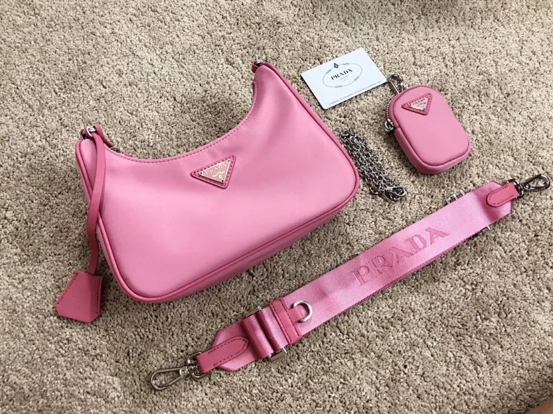 All Categories Official Website "Brand Women's Bags" Women's Bags 💙 PRADA 2024 Latest Prada Crossbody Bag