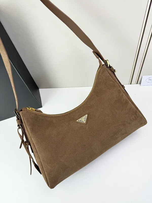 All Categories Official Website "Brand Women's Bags" Women's Bags 💙 PRADA 2025 New Prada Underarm Bag