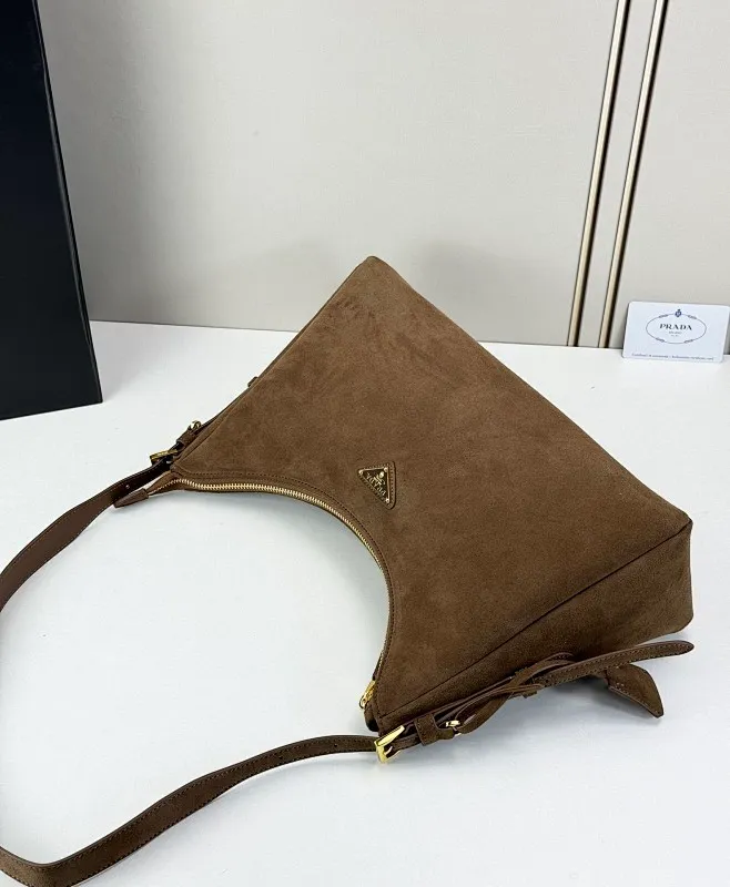 All Categories Official Website "Brand Women's Bags" Women's Bags 💙 PRADA 2025 New Prada Underarm Bag