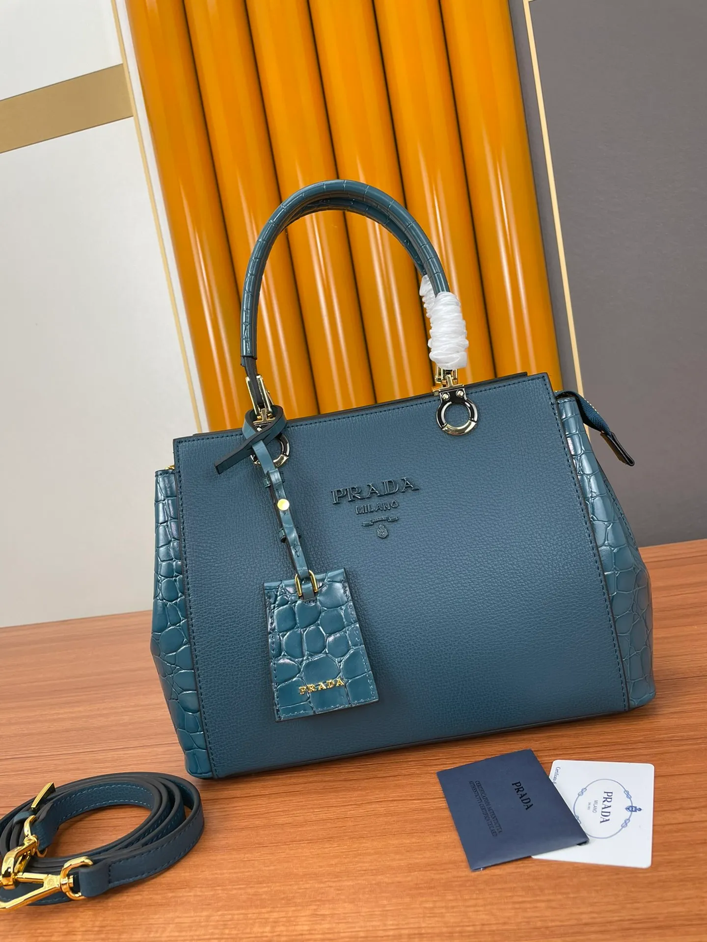 All categories Official website "Brand Women's Bags" Women's Bags 💙 PRADA 2022 official new Prada handbag wholesale 58002900 Original order quality Size: 30-23-13CM