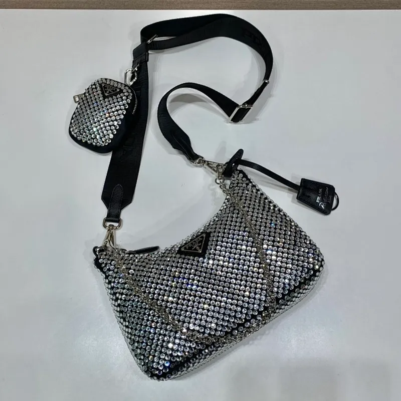 All categories Official website "Brand Women's Bags" Women's Bags 💙 PRADA 2022 official new Prada crossbody bag wholesale 58003900 Original order quality Size: 22-16-6CM