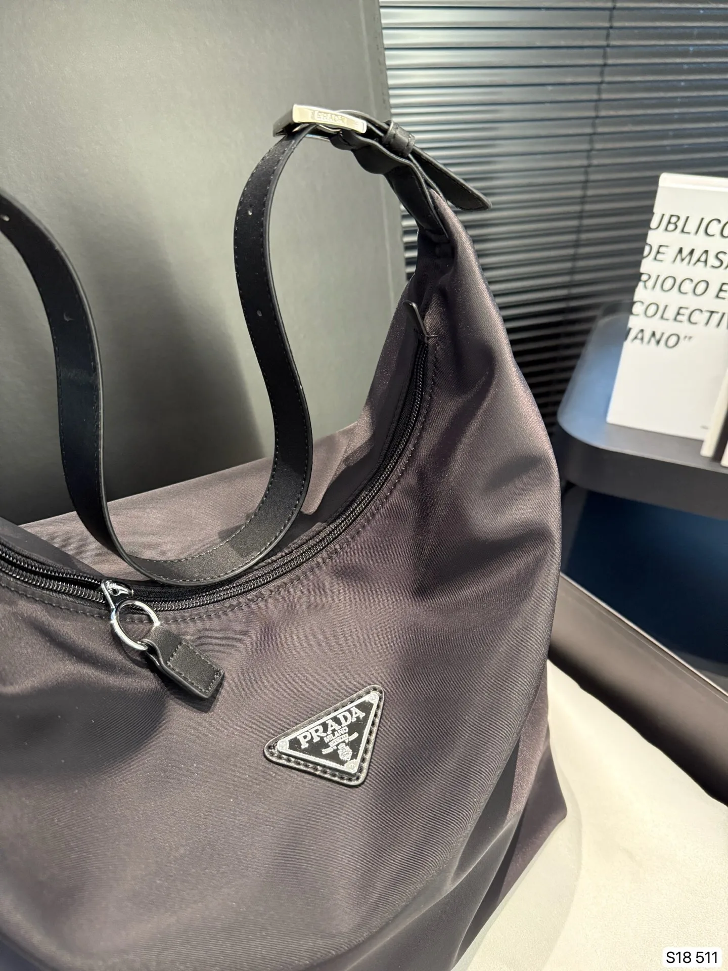 All Categories Official Website "Brand Women's Bags" Women's Bags 💙 PRADA 2025 New Prada Underarm Bag