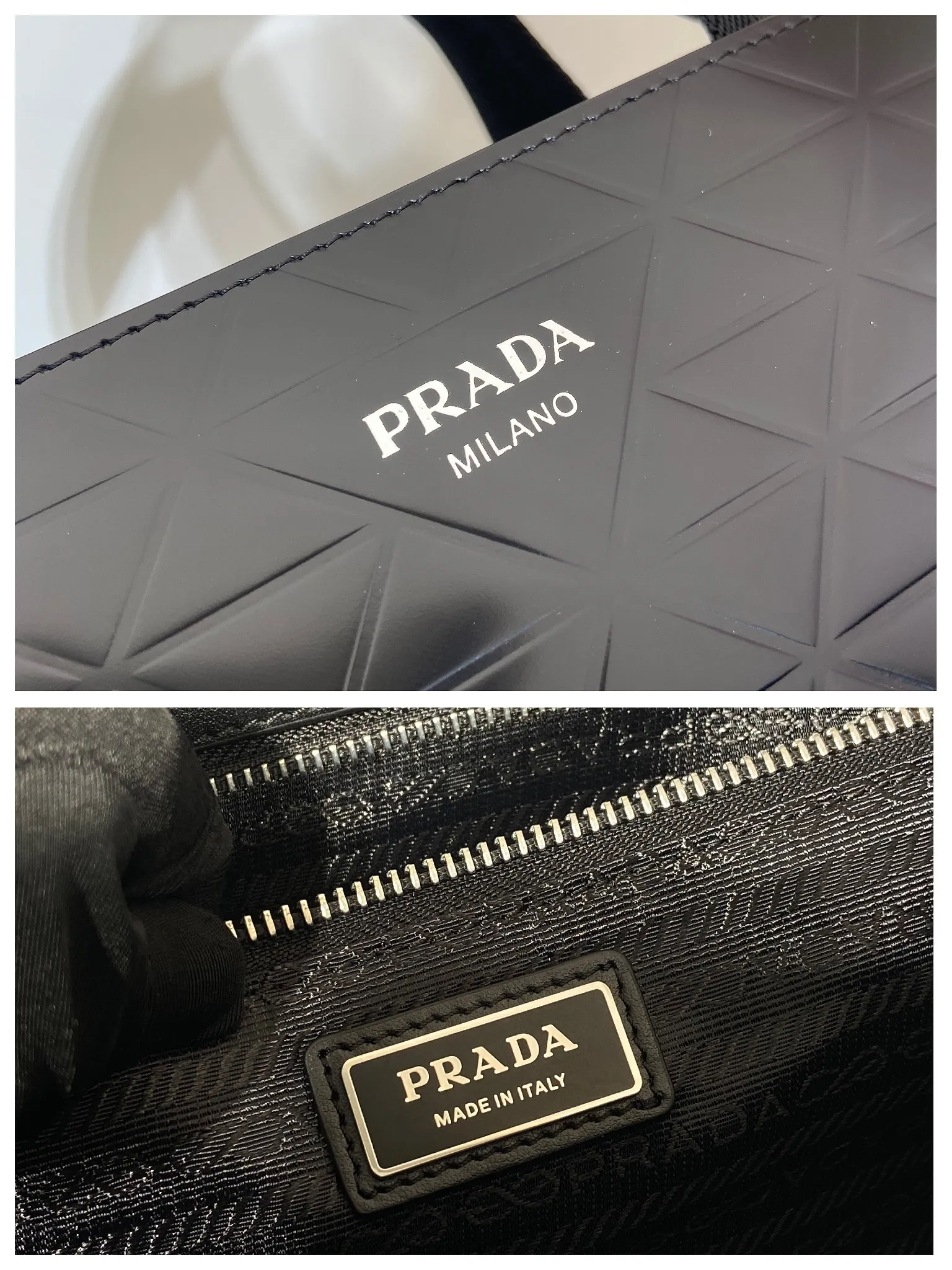 💰1700🎉Embossed Tote Bag🎉2VG113🎉🎉 This minimalist tote bag has a vertical design and restrained configuration. The simple silhouette is equipped with technical details such as webbing handles. The built-in thermos bottle is fixed with a strap (without thermos bottle) and can be easily removed.  The hot stamped embossed design shows the same tone pattern, full of inspiration and fashion sense, and the upper body effect is very cool🎉🎉 Length 36x Height 38x Bottom 6cm🎉🎉🎉👏👏👏
