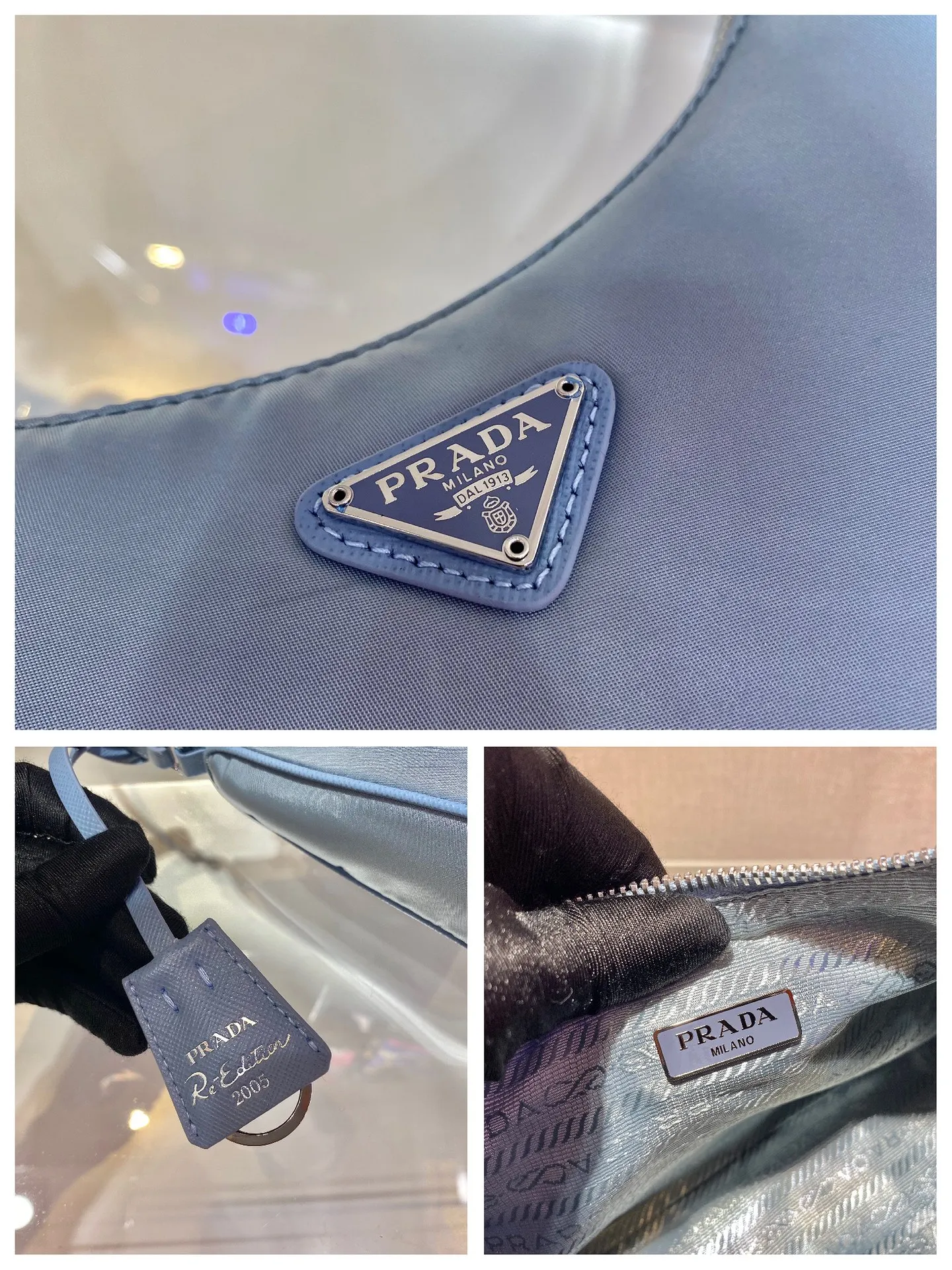 💰700🔥Leather shoulder strap Hobo bag🔥Original quality👍New 1NE204 moon-shaped second-hand bag, made of imported original parachute fabric, cross-grain cowhide handle, light The Hobo armpit bag is both convenient and practical. It is super simple and attractive👍👍. It is a small/lightweight/fitable/easy to wear/fashionable armpit bag. It can also be carried by hand and is super easy to use😍😍. It is currently the most popular bag among celebrities, aren’t you excited😜😜, ladies, hurry up, length 22X height 12 people x bottom 6cm👏👏👏💰💰💰