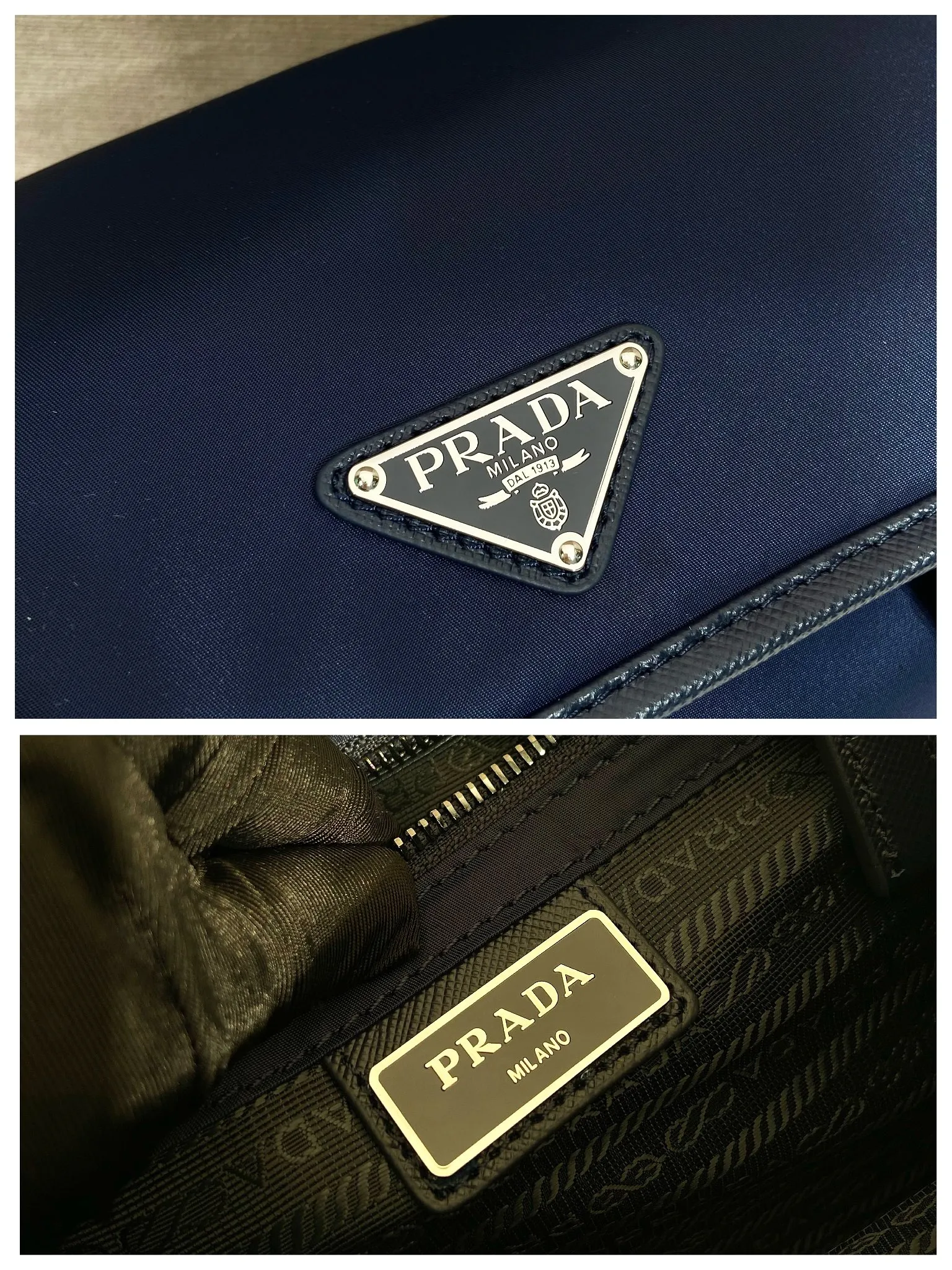 💰1120🎉New messenger bag🎉Arrived🙊Arrived🙊 New three-in-one combination messenger bag🎉Model number: 2VD034😘 The most representative nylon triangle logo element Simple latest triangle logo decoration without compressing space Super versatile😘At the same time, there is also a small charm bag hanging on the shoulder strap, which can also be hung on the trousers as an accessory👍👍The overall low-key luxury and versatile, the commuter bag can be casual or cool😎It is practical and fashionable to carry, super tasteful😘Unisex model👫👫👫 If you like it, hurry up and get it, it is a messenger bag that will never go out of style👏👏 Length 22x height 16x base 8.5cm👏👏👏💰💰💰