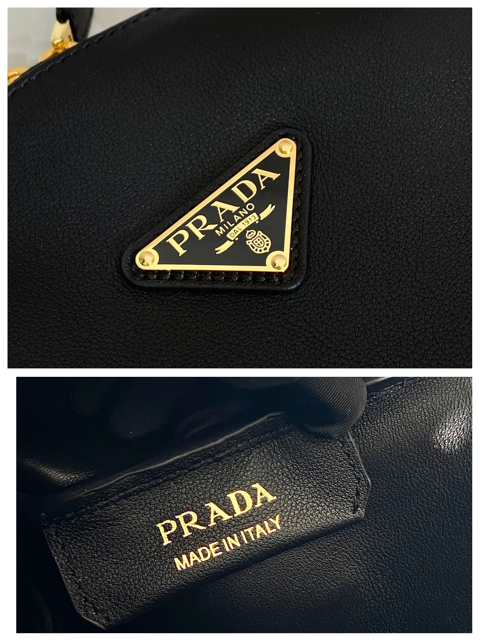 💰1640🎉New product🎉1BA444 shoulder style🎉🎉 This shoulder style is made of calfskin, imported lambskin interior, and top-notch hardware. It can be carried by hand or carried on the shoulder. It is equipped with 2 compartments. It has a large capacity, is simple and practical, and has a beautiful upper body effect. Babies. Get it now🎉🎉 Length 28x Height 18x ​​Bottom 11cm🎉🎉🎉👏👏👏