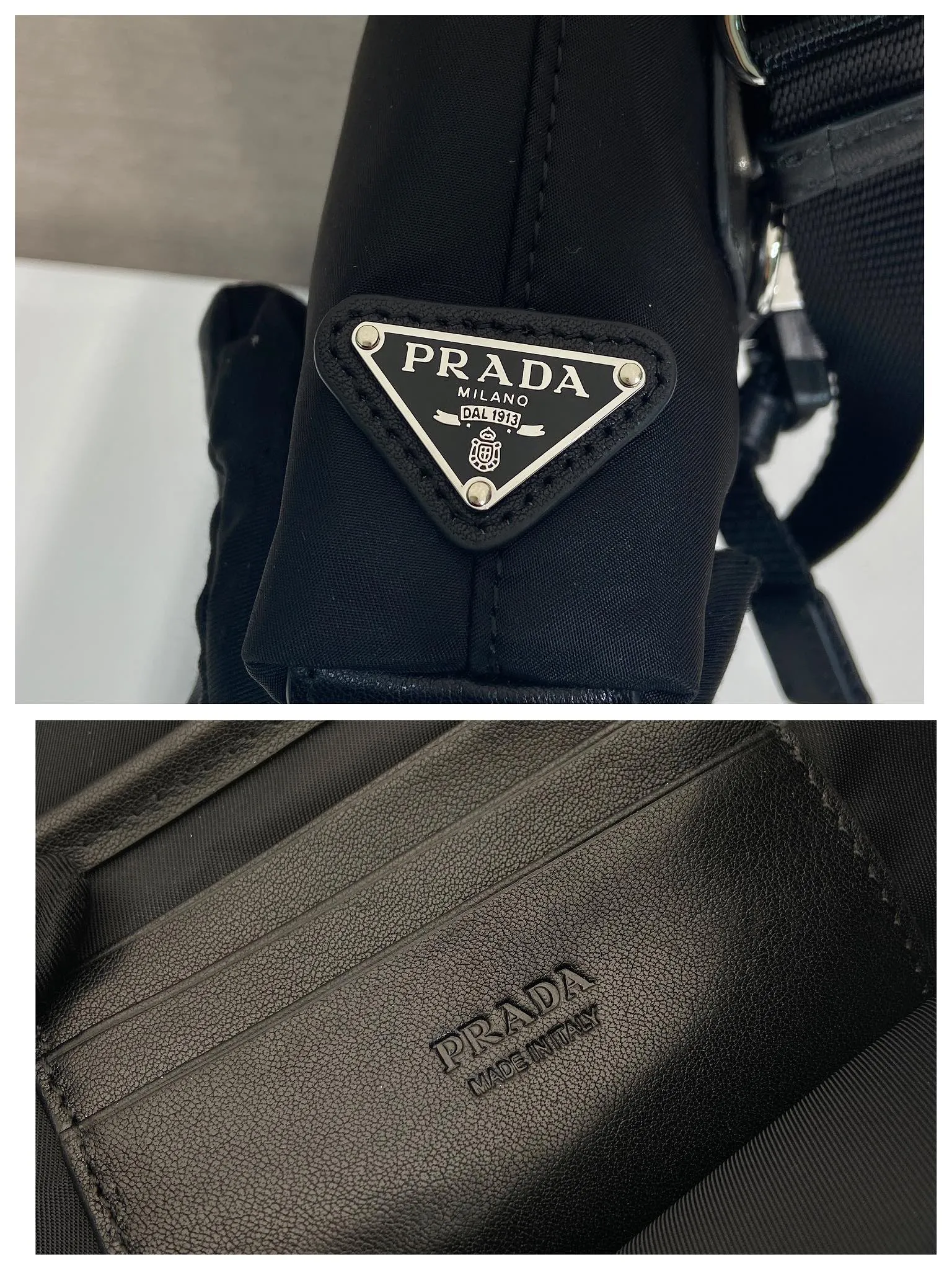 💰920🎉New 🎉2ZT071 Cell Phone Case🎉🎉 This sophisticated and modern smartphone case is made of Re-Nylon. Versatile accessory with leather details and practical removable and adjustable shoulder strap. An enameled metal triangle logo adds a signature note. Equipped with two card slots🎉🎉, the upper body effect is fashionable and classy, ​​hurry up and get it, it is another popular style that will never go out of style🎉🎉 Length 19x height 13x bottom 5.5cm🎉🎉🎉💰💰💰