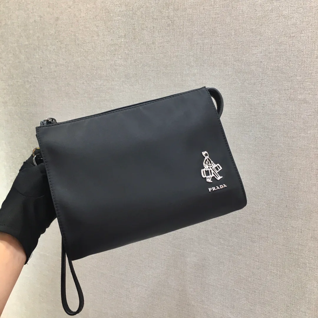 💰700 classic handbag👏👏👏2NE789 fortune boy, made of imported nylon material/cowhide, detachable leather wrist strap, polished steel metal accessories👏👏👏165 OEM code, light and fashionable🤗🤗🤗, length 24x height 17 bottom 6.5cm,