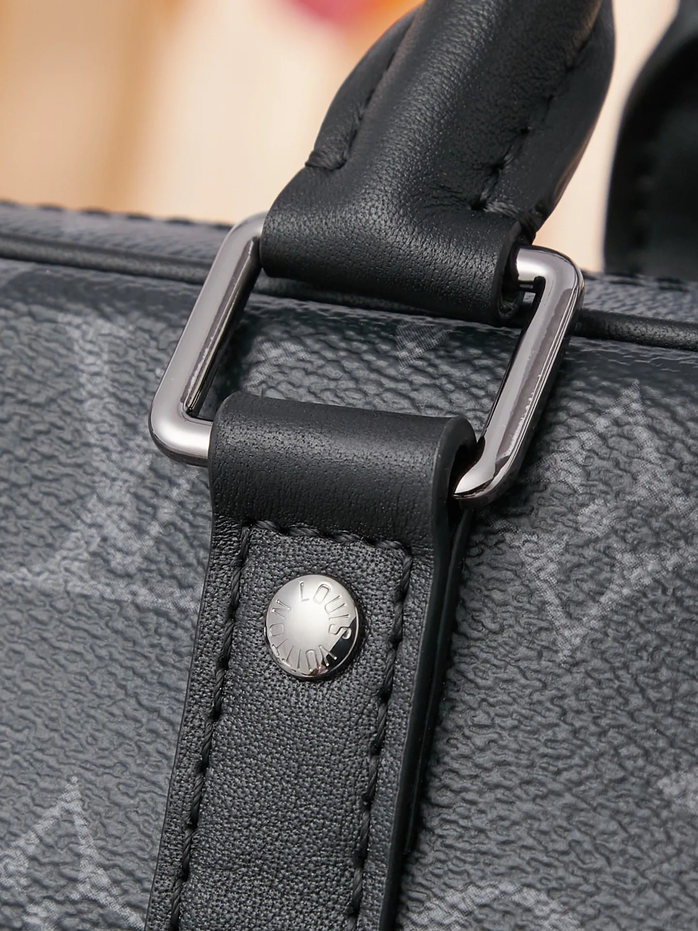 P¥840👉nfc dynamic chip version👈[Top inspection-free pure steel hardware] This Voyage briefcase M46457 inspection-free version 🔍Perfect details 🔍The essence of solid construction!