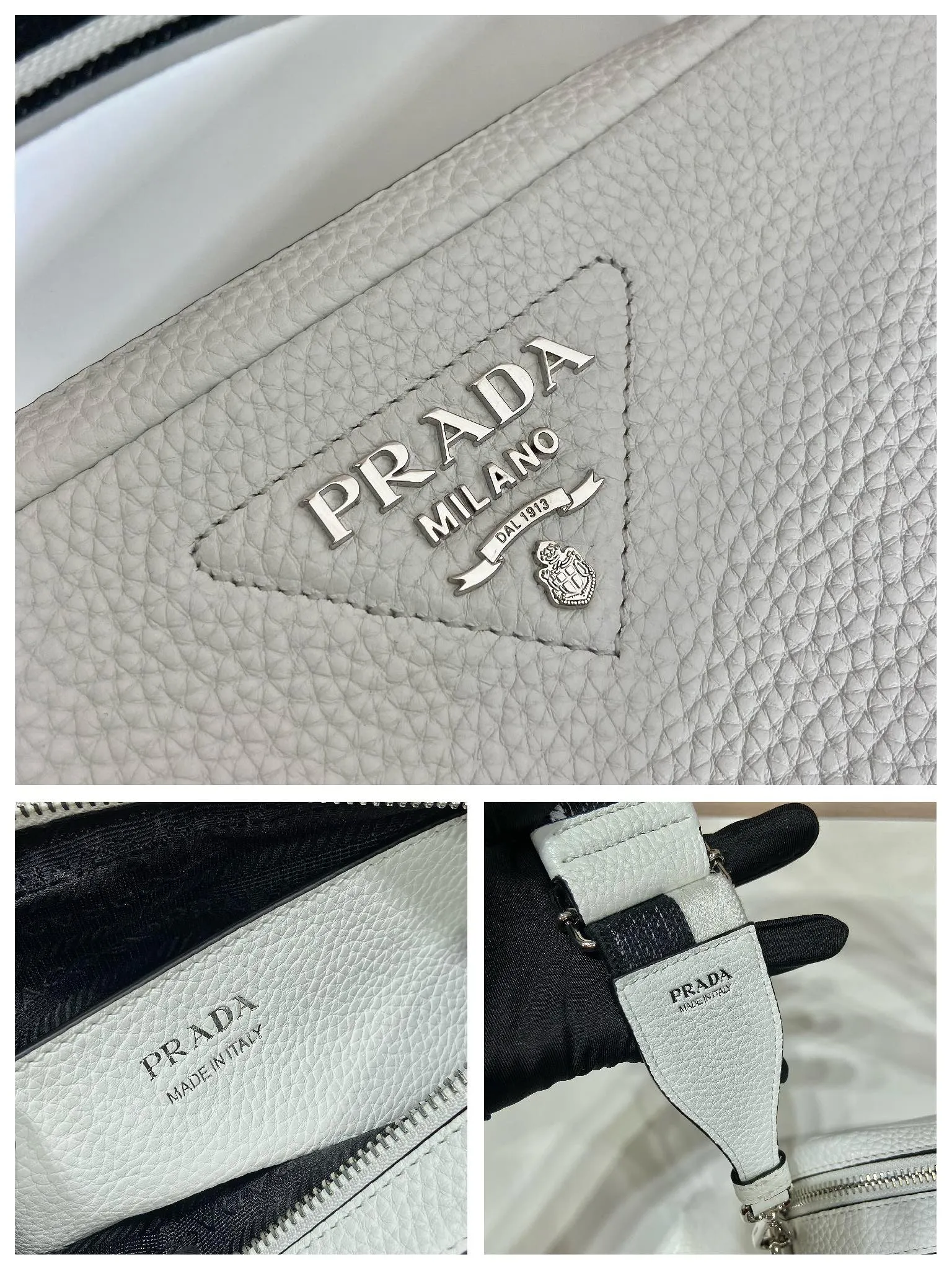 💰1700🎉New double shoulder strap🎉1BD082 double shoulder strap🎉 This double shoulder strap is made of imported deerskin grain cowhide and equipped with two interchangeable and adjustable long shoulder straps. The combination of fabric webbing and cowhide is perfect😘, versatile for mixing and matching different clothes on different occasions😘, large capacity, many compartments, super soft feel🎉Hurry up and get it🎉 Length 22x height 14x bottom 8cm🎉