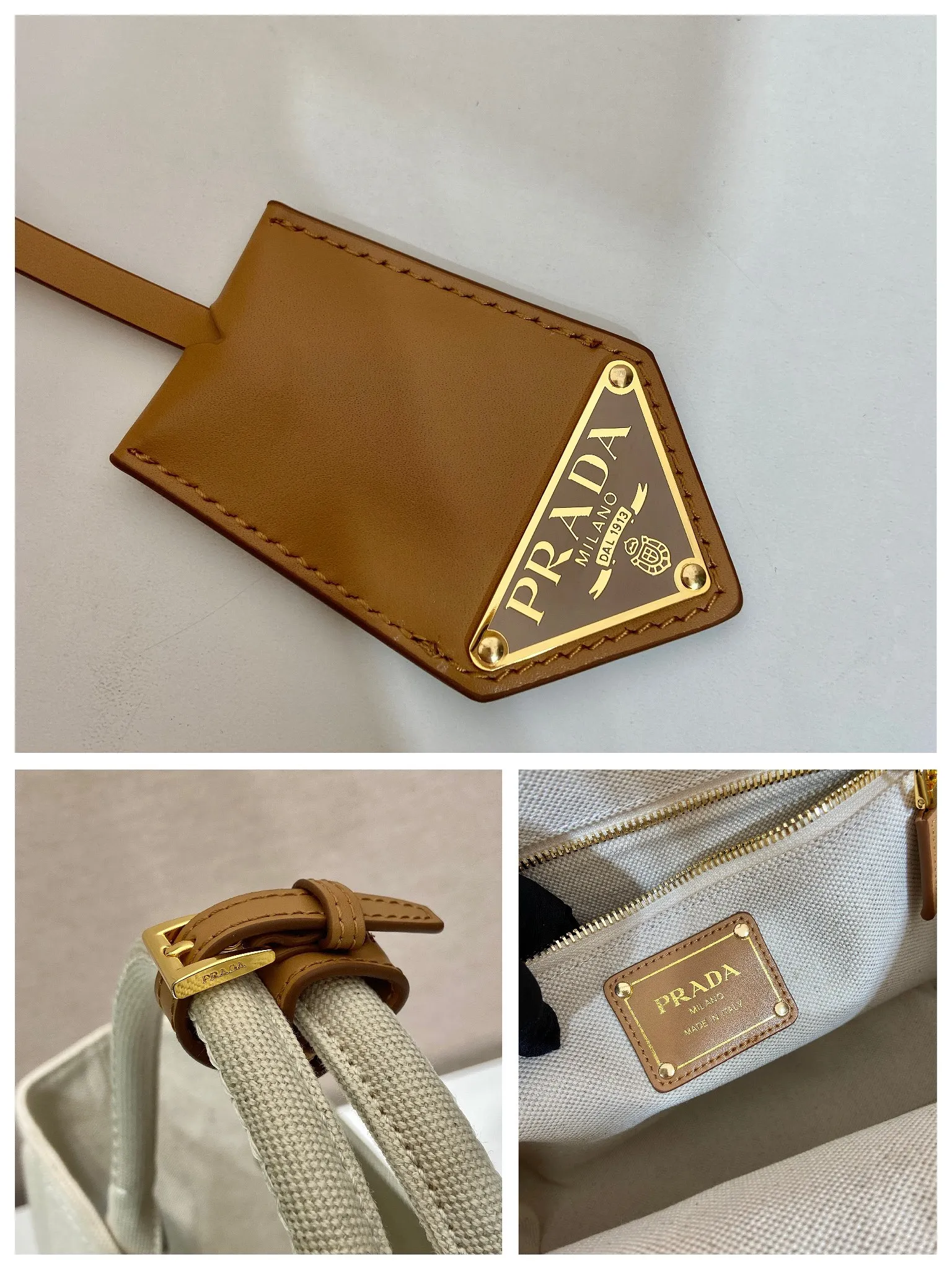 💰1160🎉New Tote Bag🎉1BG474🎉🎉 This lightweight linen blend tote bag evokes casual memories, finished with refined details and a leather keychain. Featuring a leather logo on the front and a spacious interior zipped pocket. The upper body effect is very good-looking😘😘Hurry up and get it🎉🎉🎉Length 31x Height 24x Bottom 13cm