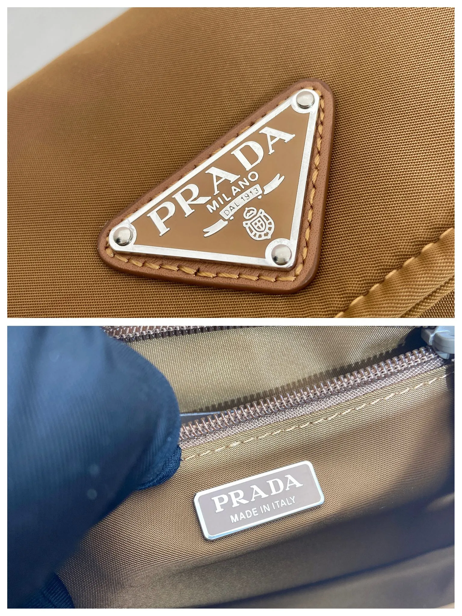 💰1120🎉The most popular mini messenger bag🎉New color/so cute😘This shoulder bag is made of unique padded nylon, and is equipped with an adjustable leather shoulder strap and a back pocket. The metal accessories give a touch of bright color and is low-key overall. Luxurious and versatile, the only difference is that it is not detachable. This design is more simple, but the style is still the same. 🙊🙊If you like babies, hurry up and get it. It is unisex and a popular style that will never go out of style. 👏👏Mini size🙊 Style number 1BD258, length 23.5x18x bottom 11cm