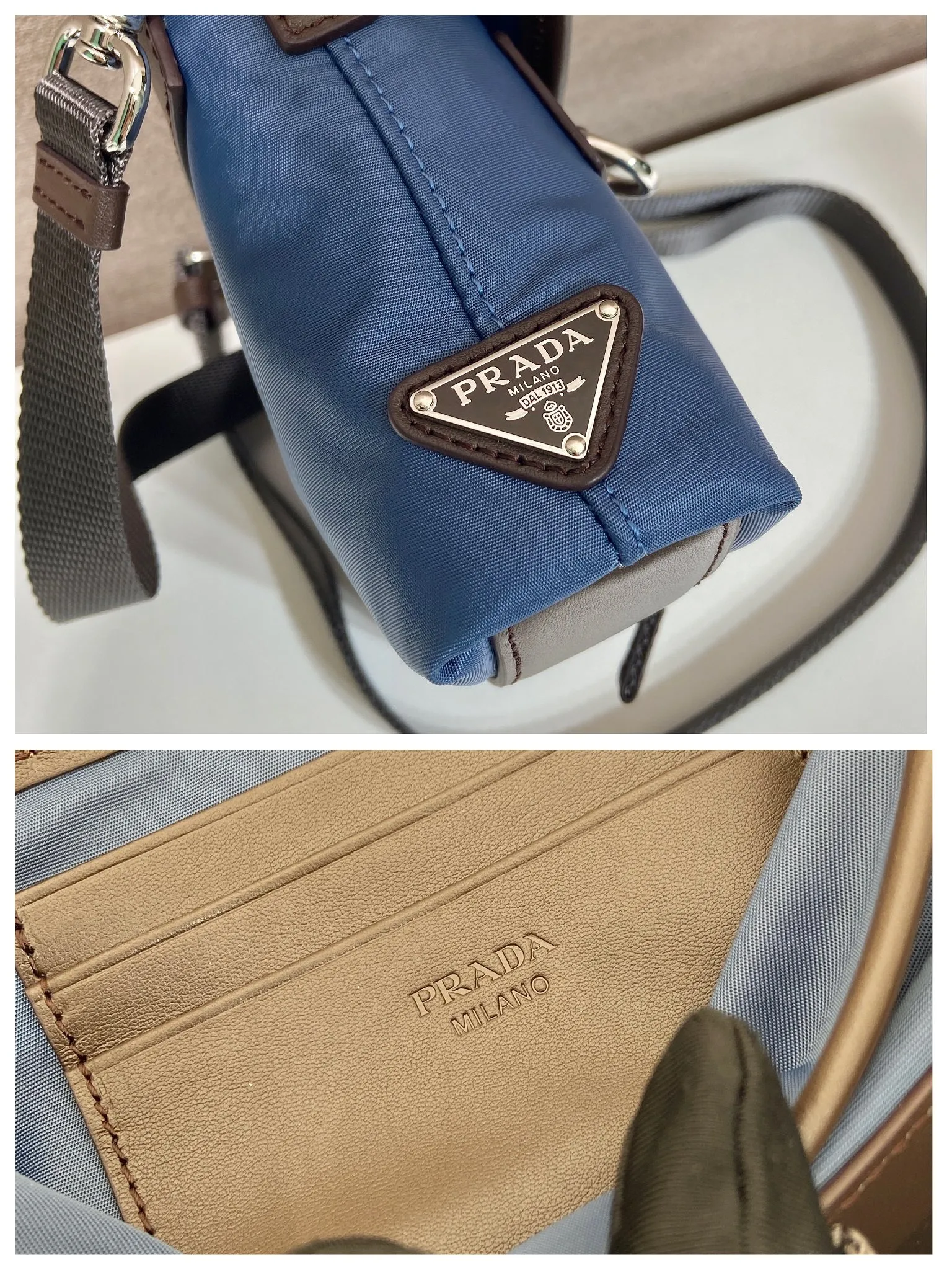💰920🎉New 🎉2ZT071 Cell Phone Case🎉🎉 This sophisticated and modern smartphone case is made of Re-Nylon. Versatile accessory with leather details and practical removable and adjustable shoulder strap. An enameled metal triangle logo adds a signature note. Equipped with two card slots🎉🎉, the upper body effect is fashionable and classy, ​​hurry up and get it, it is another popular style that will never go out of style🎉🎉 Length 19x height 13x bottom 5.5cm🎉🎉🎉💰💰💰