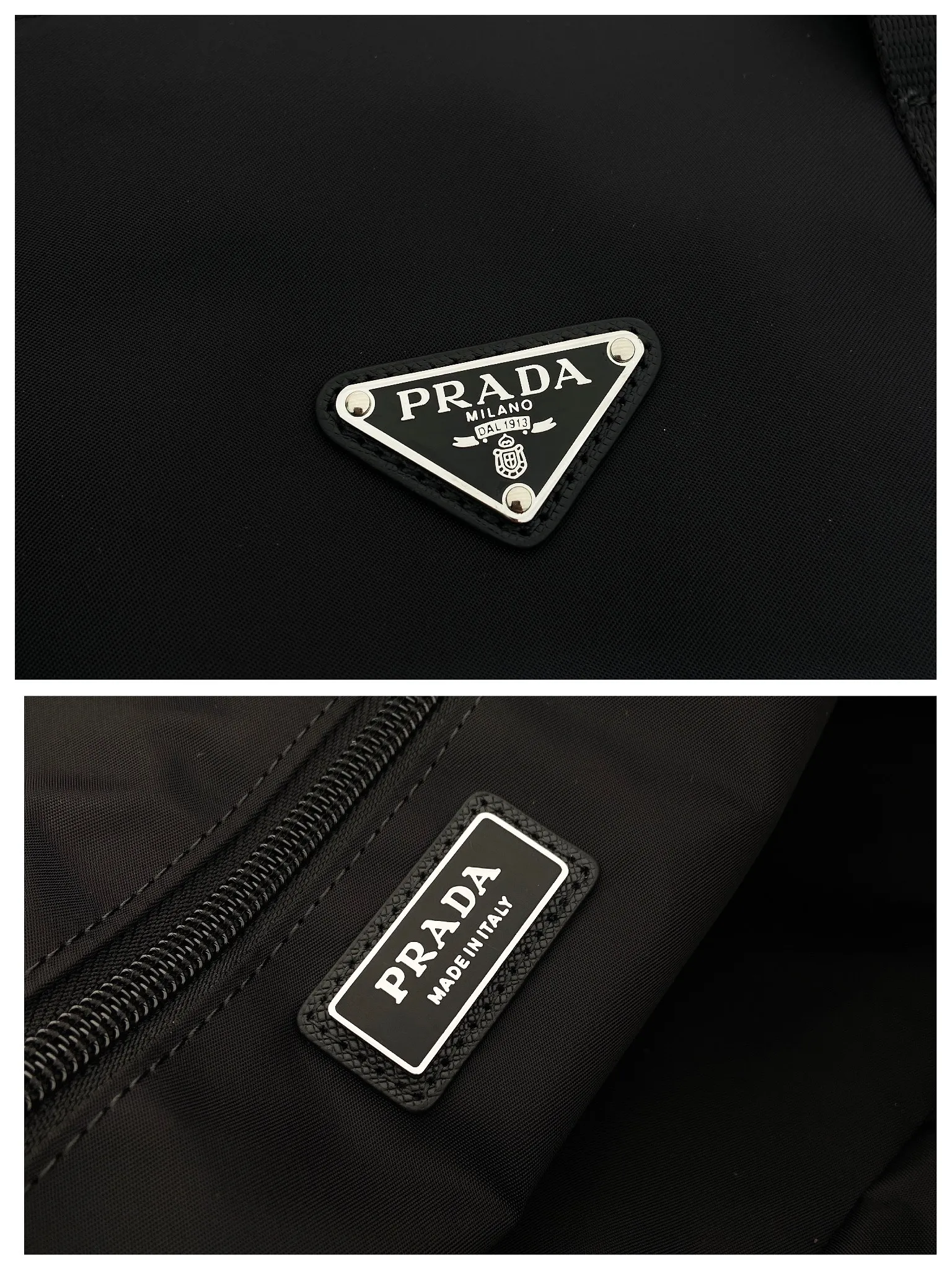 💰1320🔆New travel bag🔆2VC015 upgrade plate🤙🤙 This travel bag is made of imported parachute fabric👏🏻👏🏻, top-grade hardware🤙🤙This unique travel bag is full of modern design, with curved sides and two zippered outer pockets, and the bag is decorated with the iconic triangular metal logo. Lightweight and practical, a must-have for travel👏🏻👏🏻Length 50x Height 27x Bottom 27cm🤙🤙🤙💰💰💰