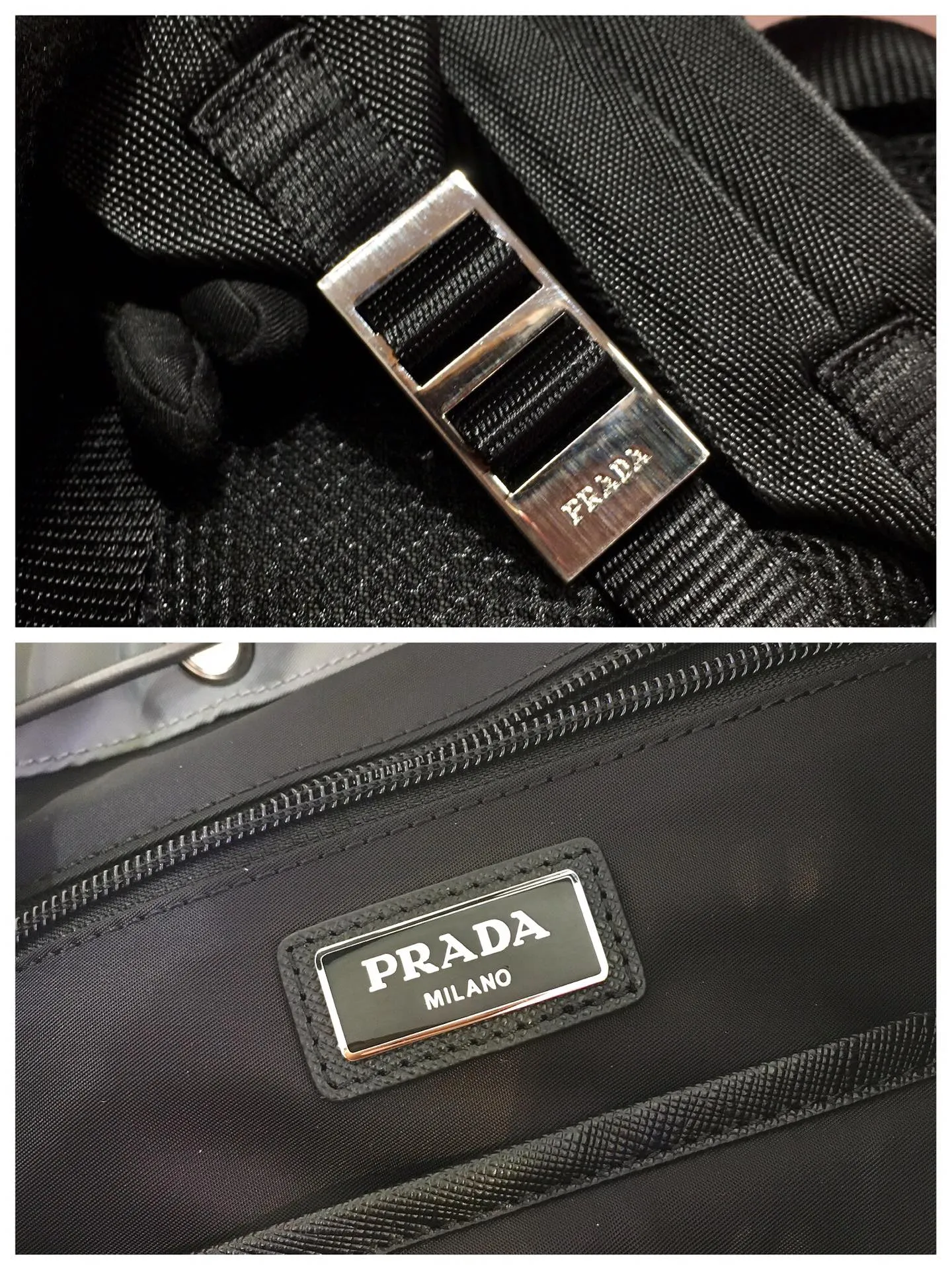 💰1320🎉Exclusive debut🎉2VZ135 backpack🎉🎉Latest color matching🎉🎉This nylon backpack is decorated with Saffiano leather trim, using creativity and technology to create a unique style. Top-grade brushed hardware👍👍Multiple pockets and technical material lined back have design features. A new style among classics, length 27x height 45x bottom 17cm👏👏👏