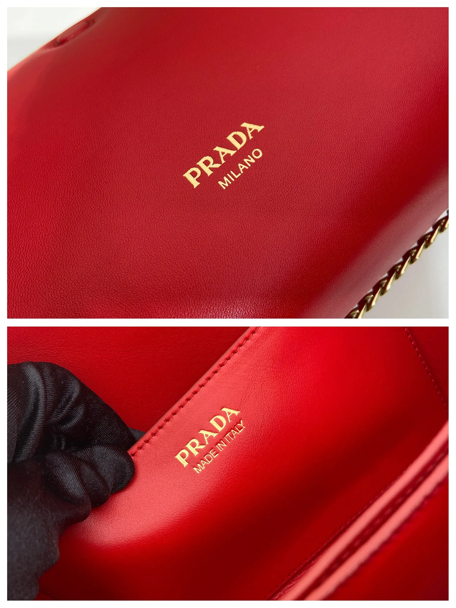 💰1500🎉New🎉1BD395🎉🎉 This Tumulte bag suggests a sporty yet refined stance, an authentic, nappa leather design characterized by soft side pleats and curves that create a refined feminine silhouette. The bag is decorated with three sliding chain handles, a detachable chain shoulder strap and a magnetic closure on the flap, which can be combined into different wearing styles. There is a lot of space, babies, hurry up and get it🎉🎉Length 24xHeight 13xBottom 13cm🎉🎉🎉💰💰💰